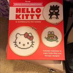 Hello kitty counted cross stitch kit